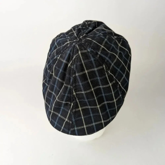 Plaid Newsboy Hat.  Small - Medium - Picture 5 of 6
